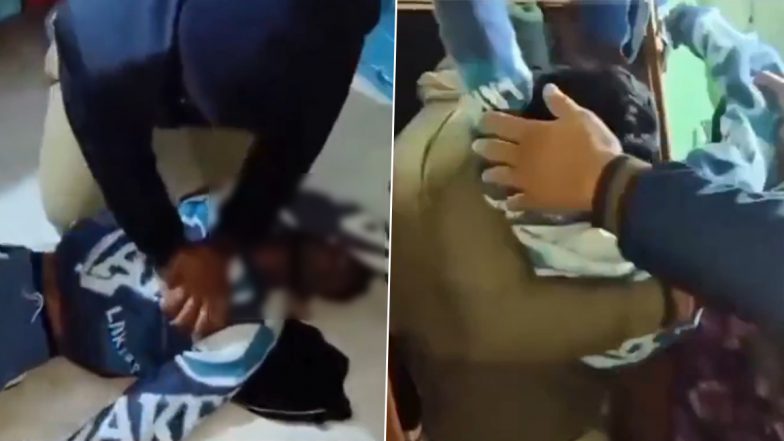 Ujjain: फांसी के फंदे पर झूलते शख्स के लिए फ़रिश्ता बना पुलिस अधिकारी, CPR देकर बचाई जान, उज्जैन के नागदा का वीडियो आया सामने: VIDEO