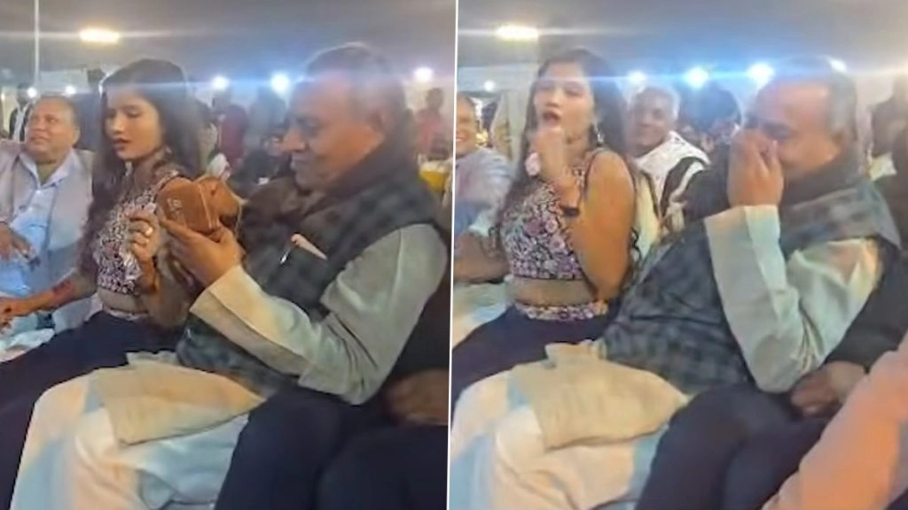 समस्तीपुर के डिप्टी मेयर रामबालक पासवान विवादों में, शादी में डांसर के ठुमकों का लुत्फ लेते और शराब परोसे जाने के बीच कैमरे में कैद