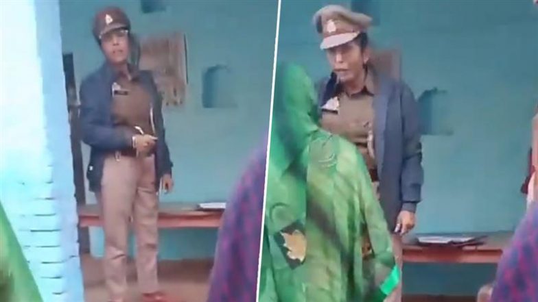 Video: यूपी के उन्नाव में पुलिस के SI पर बुज़ुर्ग महिला से बदसलूकी, जांच के आदेश