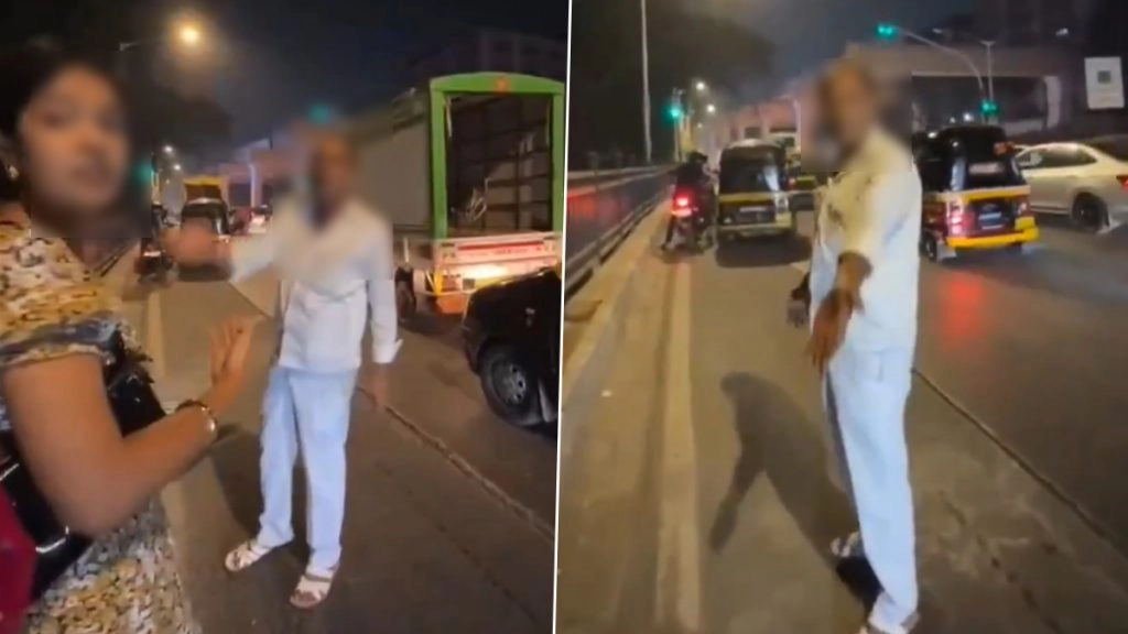 मुंबई के बांद्रा में ऑटो रिक्शा चालक ने की युवतियों के साथ बदसलूकी.