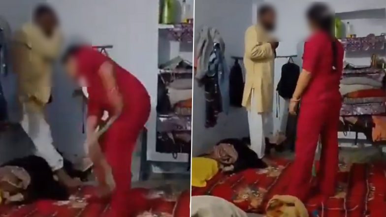 Amethi Minor Rape: यूपी के अमेठी में 15 साल बच्ची के साथ मौलाना ने किया रेप, मां ने आरोपी को कोड़े से पीटा, देखें वीडियो