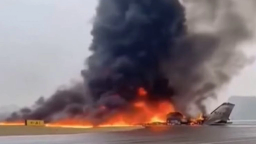 अमेरिका के नॉर्थ कैरोलिना एयरपोर्ट पर बड़ा हादसा, लैंडिंग के दौरान जेट विमान क्रैश, सात लोगों की मौत; धू-धूकर जलने का भयावह VIDEO आया सामने