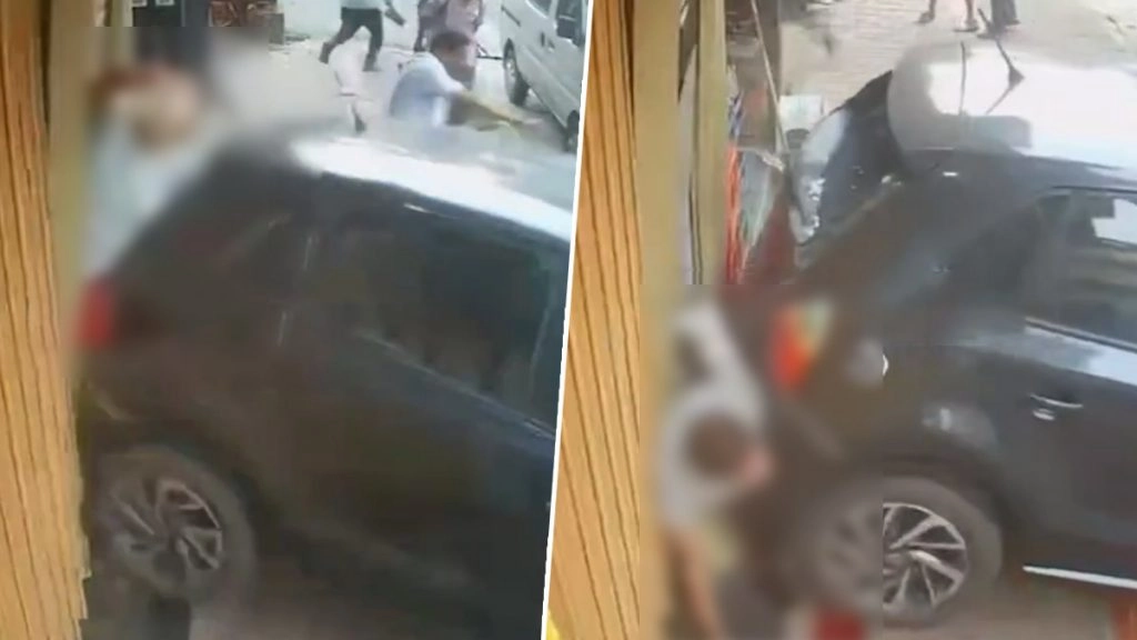 गोवा के पणजी में नशे में धुत कार सवार युवक ने रिवर्स लेते समय कार से शख्स को कुचला.