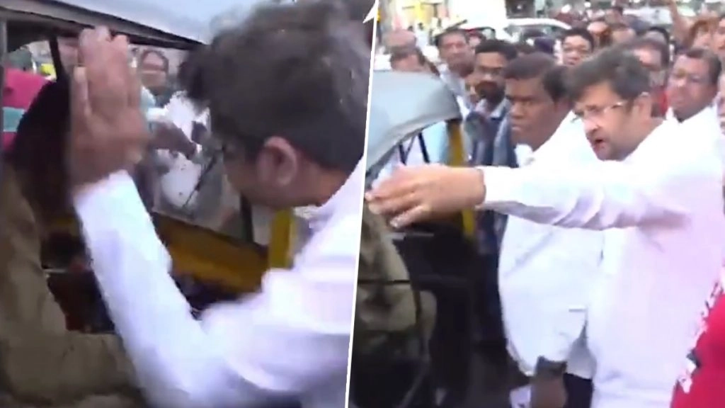 मुंबई के घाटकोपर इलाके में बीजेपी के विधायक पराग शाह ने एक ऑटो चालक को थप्पड़ मार दिया.