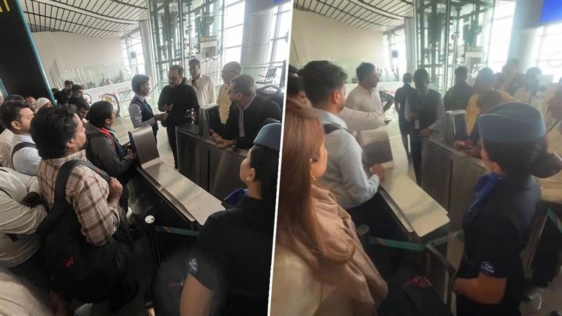 Hyderabad Airport पर सिस्टम गड़बड़ी से उड़ानों में देरी