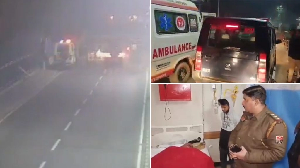 उत्तर प्रदेश के कानपुर में एक तेज रफ्तार कार सवार ने चेकिंग कर रहे पुलिस कर्मियों को उड़ा दिया.