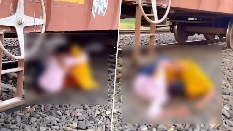 Viral Video: लापरवाही की हद है! मालगाड़ी के नीचे कपल करने लगा रोमांस, अचानक शुरू हुई ट्रेन, बाल बाल बचे दोनों, लखनऊ का वीडियो आया सामने