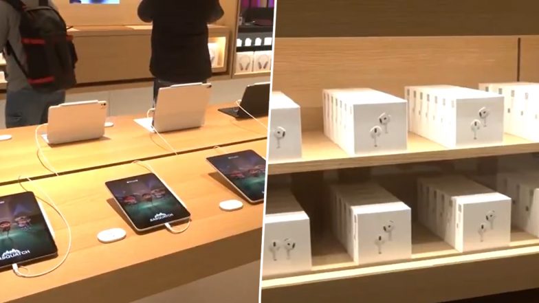 Apple&rsquo;s New Store in Noida: नोएडा के DLF मॉल में खुला Apple का नया स्टोर, भारत में अब तक पांचवां स्टोर; VIDEO