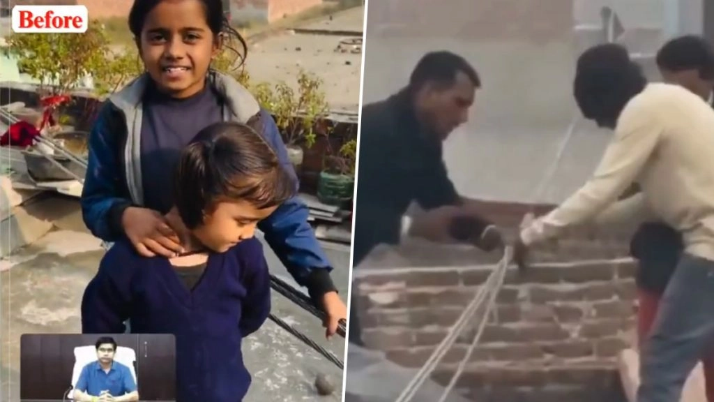 उत्तर प्रदेश के संभल में एक मासूम बच्ची ने डीएम से घर की छत से जा रही इलेक्ट्रिक तारों को हटाने की गुजारिश की.