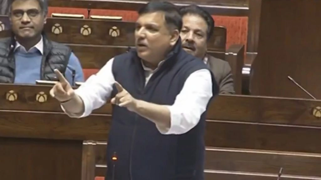 वोट चोरी के मुद्दे को लेकर सांसद संजय सिंह ने राज्यसभा में बीजेपी सरकार पर साधा निशाना.