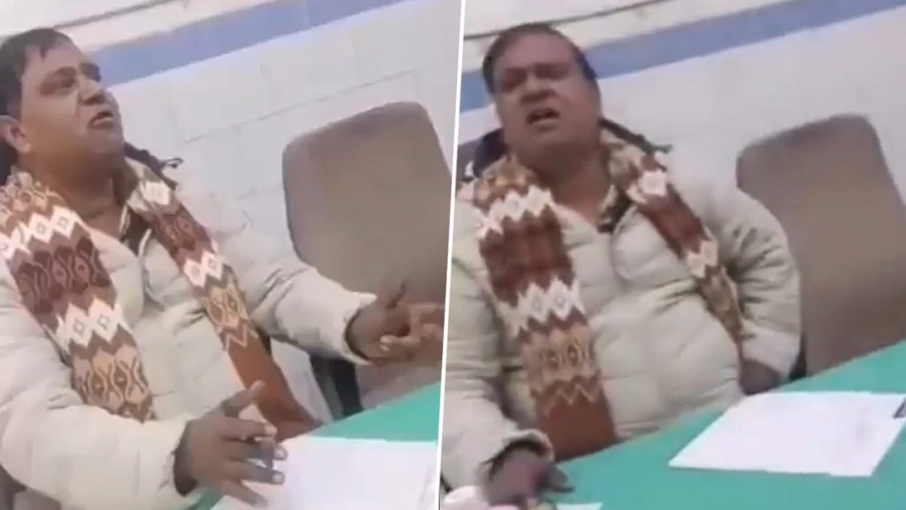 औरंगाबाद के हॉस्पिटल में मरीज को गुटखा खाकर जांच रहे थे डॉक्टर.