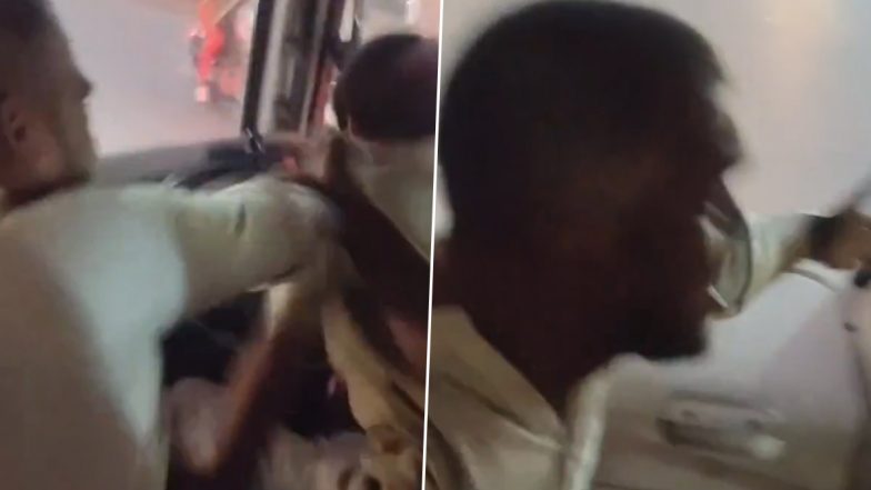 Pune: एसटी बस को रोककर ड्राइवर और कंडक्टर के साथ की मारपीट, पुणे नाशिक हाईवे पर गुंडागर्दी, युवकों ने मचाया आतंक: VIDEO
