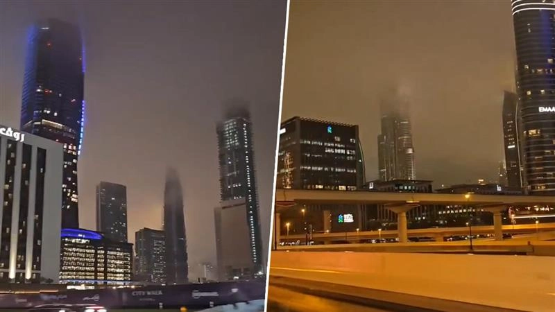 Dubai Rains: दुबई में भारी बारिश का कहर: निवासियों को घरों में रहने की सलाह, बाढ़ का अलर्ट जारी