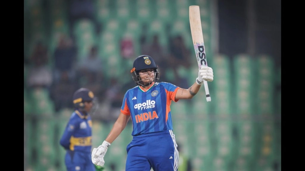 लगातार तीसरे टी20 में शैफाली वर्मा का अर्धशतक, श्रीलंका के खिलाफ चौथे मैच में खास क्लब में दर्ज हुआ नाम
