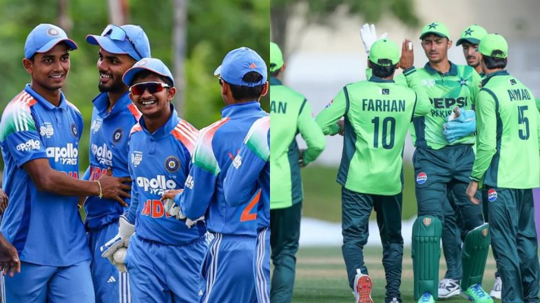India U19 vs Pakistan U19, Asia Cup 2025 Final Match Scorecard: फाइनल मुकाबले में पाकिस्तान ने टीम इंडिया के सामने रखा 348 रनों का टारगेट, समीर मिन्हास ने खेली धमाकेदार पारी; यहां देखें पहली पारी का स्कोरकार्ड