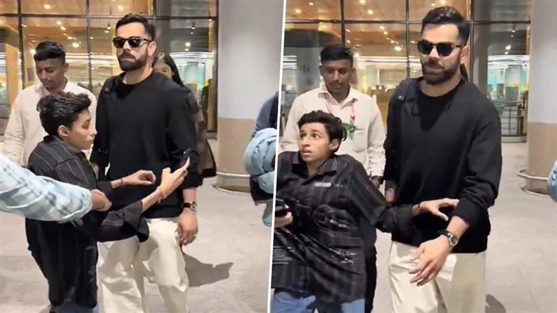 क्या विराट कोहली ने मुंबई एयरपोर्ट पर दिव्यांग फैन को किया नजरअंदाज? Viral Video से मचा इंटरनेट पर बवाल