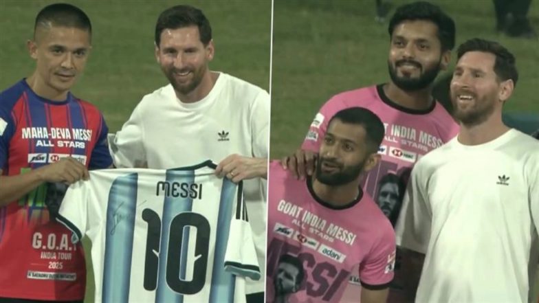 Lionel Messi Booed in India? क्या भारत में हुई लियोनेल मेसी की हूटिंग? यूट्यूबर IShowSpeed की भ्रामक कहानी पर भड़के भारतीय फैंस, सोशल मीडिया पर मचा हंगामा, देखें वीडियो