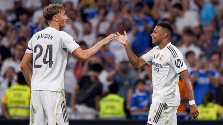 Alaves vs Real Madrid La Liga 2025-26: ला लीगा&nbsp;में किलियन एम्बाप्पे और रोड्रिगो के गोल से रियल मैड्रिड ने अलावेस को 2-1 से हराया