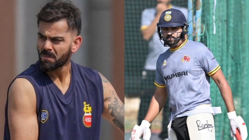 विराट कोहली ने बुधवार को बीसीसीआई सेंटर ऑफ एक्सीलेंस ग्राउंड 1 में खेले गए मुकाबले में दिल्ली की ओर से खेलते हुए 101 गेंदों में 3 छक्कों और 14 चौकों की मदद से 131 रन की पारी खेली