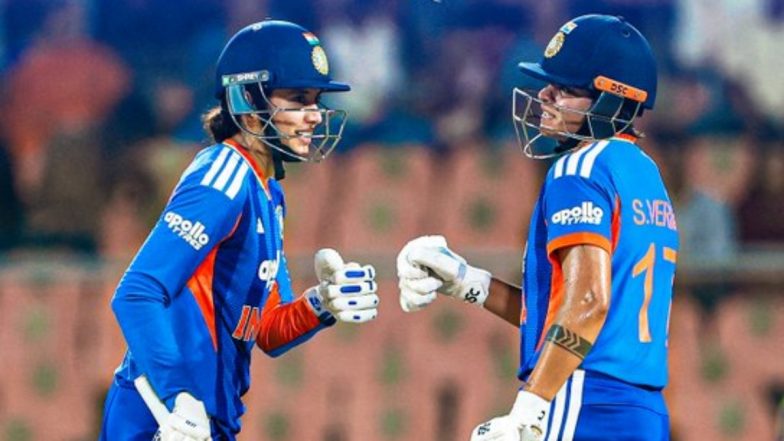 IND-W vs SL-W 4th T20I 2025 Scorecard: भारतीय महिला टीम ने श्रीलंका को 30 रन से हराकर सीरीज़ में बनाई 4-0 की अजेय बढ़त,&nbsp;अरुंधति रेड्डी, वैष्णवी शर्मा ने झटके 2-2 विकेट