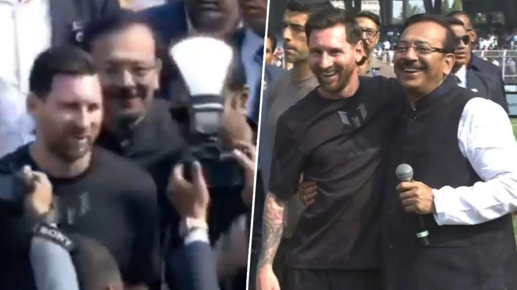 ‘जैसे वह TMC का कार्यकर्ता हो’: GOAT इंडिया टूर इवेंट में Messi को खींचने पर ममता के मंत्री अरूप बिस्वास को नेटिजन्स ने किया ट्रोल (Watch Video)