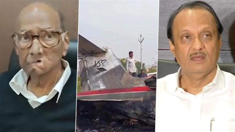 Ajit Pawar Dies: अजित पवार के निधन पर शरद पवार की पहली प्रतिक्रिया: 'यह सिर्फ एक हादसा, राजनीति न करें'