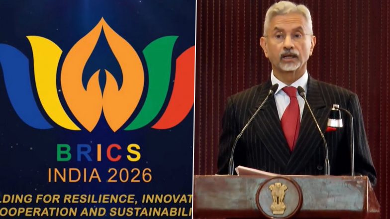 VIDEO: भारत की अध्यक्षता में BRICS India 2026 का लोगो और वेबसाइट लॉन्च, विदेश मंत्री एस. जयशंकर ने बताईं वैश्विक प्राथमिकताएं