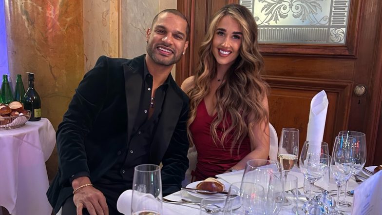Shikhar Dhawan Gets Engaged to Sophie Shine: शिखर धवन की जिंदगी में नई पारी की शुरुआत, सोफी शाइन से की सगाई, साझा की दिल जीत लेने वाली तस्वीर (View Post)