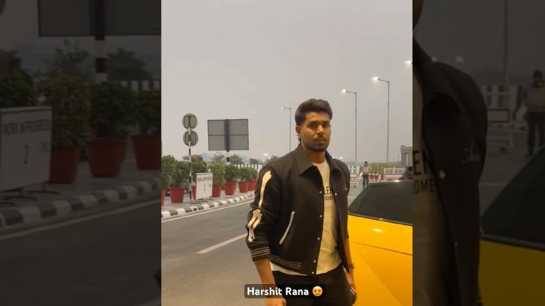 Harshit Rana New Car Video: सड़कों पर Lamborghini में नजर आए हर्षित राणा, क्रिकेट स्टार की स्टाइलिश एंट्री से सोशल मीडिया में मची हलचल!
