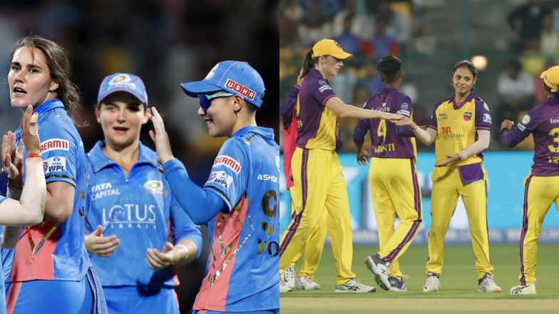 MI vs UPW, WPL 2026 8th Match Preview: आज मुंबई इंडियंस महिला बनाम यूपी वारियर्स महिला के बीच खेला जाएगा रोमांचक मुकाबला, मैच से पहले जानिए हेड टू हेड रिकार्ड्स, मिनी बैटल, स्ट्रीमिंग समेत सभी डिटेल्स