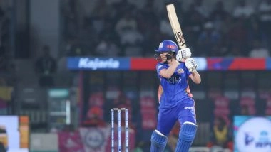 RCB W vs MI W, WPL 2026 16th Match Scorecard: वडोदरा में मुंबई इंडियंस ने रॉयल चैलेंजर्स बेंगलुरु के सामने रखा 200 रनों का टारगेट, नट साइवर-ब्रंट ने खेली धमाकेदार पारी; यहां देखें पहली पारी का स्कोरकार्ड