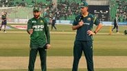 Pakistan vs Australia, 2nd T20I Match Scorecard: लाहौर में पाकिस्तान ने ऑस्ट्रेलिया को दिया 199 रनों का टारगेट, कप्तान सलमान आगा ने खेली तूफानी पारी; यहां देखें पहली पारी का स्कोरकार्ड Pakistan vs Australia, 2nd T20I Match Scorecard: लाहौर में पाकिस्तान ने ऑस्ट्रेलिया को दिया 199 रनों का टारगेट, कप्तान सलमान आगा ने खेली तूफानी पारी; यहां देखें पहली पारी का स्कोरकार्ड