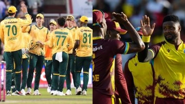South Africa vs West Indies, 1st T20I Match Key Players To Watch Out: दक्षिण अफ्रीका बनाम वेस्टइंडीज के बीच आज खेला जाएगा हाईवोल्टेज मुकाबला, इन दिग्गज खिलाड़ियों पर होगी सबकी निगाहें