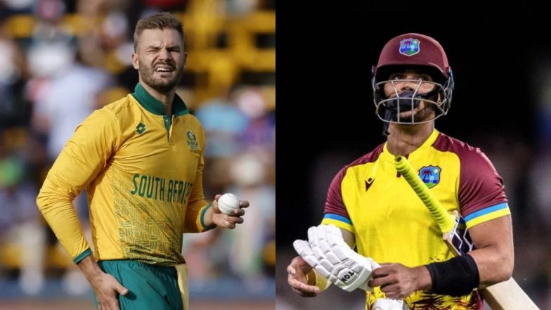 South Africa vs West Indies, 3rd T20I Match Live Toss And Scorecard: जोहान्सबर्ग में दक्षिण अफ्रीका के कप्तान एडेन मार्कराम ने जीता टॉस, पहले गेंदबाजी करने का किया फैसला; यहां देखें दोनों टीमों की प्लेइंग इलेवन और लाइव स्कोरकार्ड