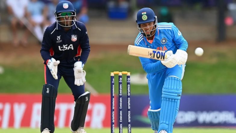 USA U19 vs IND U19, ICC Under 19 World Cup 2026 1st Match Winner Prediction: रोमांचक मुकाबले में यूएसए को हराकर टूर्नामेंट जीत के साथ आगाज करना चाहेगी टीम इंडिया, मैच से पहले जानें कौनसी टीम मार सकती हैं बाजी
