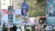 Emmanuel Macron India Visit: फ्रांस के राष्ट्रपति मैक्रों भारत दौरे पर, मुंबई में भव्य स्वागत में लगे पोस्टर, आज PM मोदी से होगी मुलाकात; VIDEO