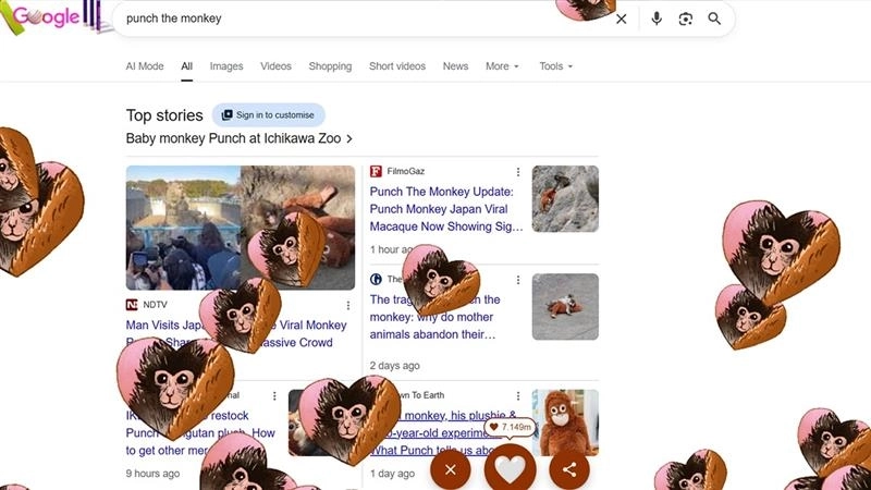 Google Search पर 'Punch The Monkey' लिखते ही बरसने लगे दिल, जानें इस नन्हे बंदर की इमोशनल कहानी जिसने जीता दुनिया का दिल