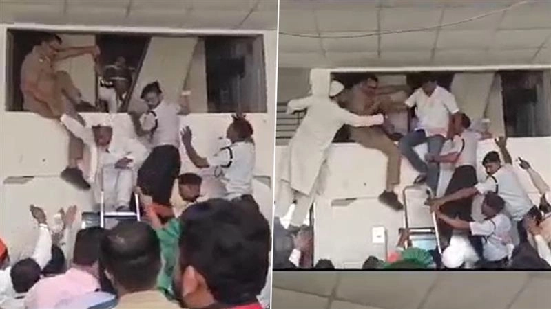 Malegaon Municipal Lift Collapse: मालेगांव में बड़ा हादसा टला, मेयर चुनाव के बाद नेताओं-पत्रकारों से भारी महानगरपालिका की लिफ्ट गिरी, सभी बाल-बाल बचे, देखें VIDEO