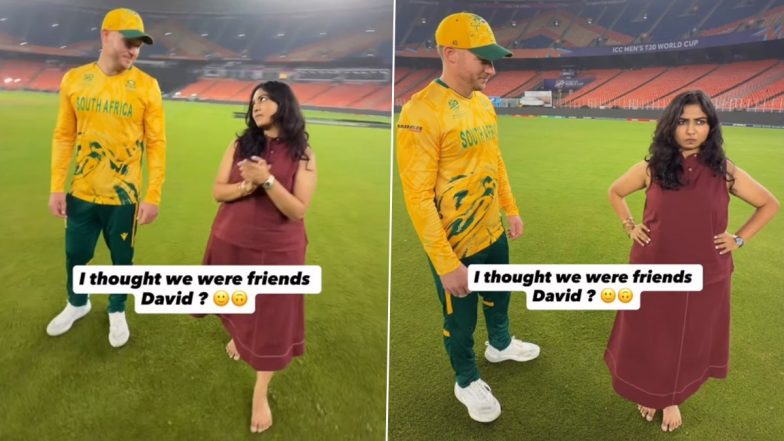 RJ Princy Parikh Rape Threat: T20 वर्ल्ड कप में भारत की हार के बाद इन्फ्लुएंसर प्रिंसी पारिख को मिली रेप की धमकियां, David Miller के साथ वाली रील करना पड़ा डिलीट
