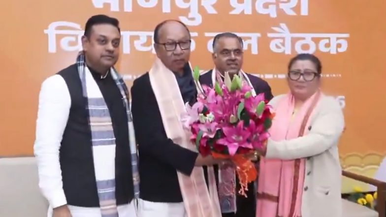 Yumnam Khemchand Manipur New CM: BJP का ऐलान, मणिपुर के नए सीएम  होंगे युमनाम खेमचंद सिंह, बैठक में चुने गए विधायक दल के नेता