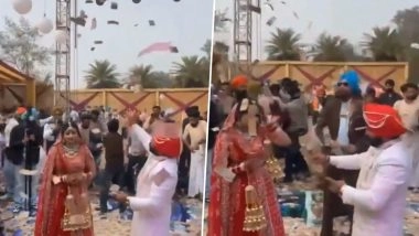 Punjabi Wedding Video: पंजाबी शादी में दूल्हा-दुल्हन पर 'नोटों की बारिश' का सच, क्या वाकई उड़ाए गए 8 करोड़ रुपये? परिवार से जानें वायरल वीडियो की हकीकत