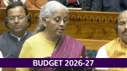 Budget 2026: बजट में निर्मला सीतारमण का ऐलान, देश में 7 हाई-स्पीड रेल कॉरिडोर बनेंगे, मुंबई-पुणे से दिल्ली-वाराणसी तक जुड़ेगा नेटवर्क Budget 2026: बजट में निर्मला सीतारमण का ऐलान, देश में 7 हाई-स्पीड रेल कॉरिडोर बनेंगे, मुंबई-पुणे से दिल्ली-वाराणसी तक जुड़ेगा नेटवर्क