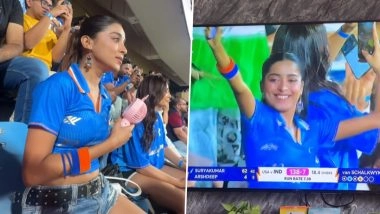 Who is Tanvi Gadkari? भारत बनाम अमेरिका मैच के दौरान वानखेड़े स्टेडियम में डांस वीडियो हुआ वायरल