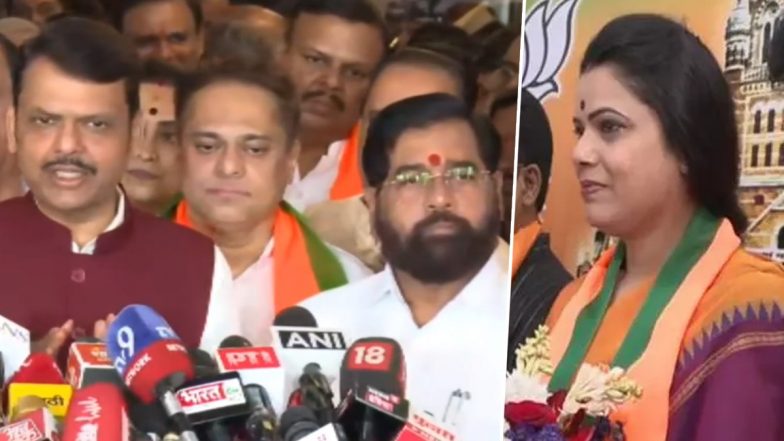 मुंबई मेयर और डिप्टी मेयर चुनाव में Ritu Tawade और संजय घाडी निर्विरोध चुने गए; सीएम फडणवीस और डिप्टी सीएम शिंदे ने दी बधाई; VIDEO
