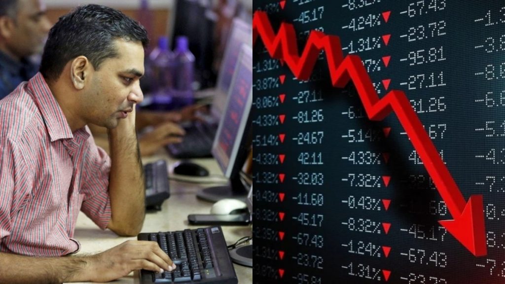 ईरान पर हमलों के बाद शेयर बाजार में बड़ी गिरावट, सेंसेक्स 1,100 अंक टूटा; निवेशकों के करोड़ों रुपये डूबे