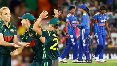 Australia Women vs India Women, 3rd T20I Live Score Update: एडिलेड में ऑस्ट्रेलिया बनाम टीम इंडिया के बीच खेला जा रहा हैं निर्णायक मुकाबला, यहां देखें मैच का लाइव स्कोर अपडेट
