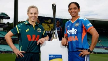 Australia Women vs India Women, 3rd T20I Live Toss And Scorecard: एडिलेड में टीम इंडिया की कप्तान हरमनप्रीत कौर ने जीता टॉस, पहले बल्लेबाजी करने का किया फैसला; यहां देखें दोनों टीमों की प्लेइंग इलेवन और लाइव स्कोरकार्ड