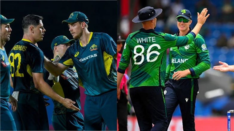 Australia vs Ireland, T20 World Cup 2026 14th Match Live Toss And Scorecard: कोलंबो में ऑस्ट्रेलिया के कप्तान ट्रेविस हेड ने जीता टॉस, पहले बल्लेबाजी करने का किया फैसला; यहां देखें दोनों टीमों की प्लेइंग इलेवन और लाइव स्कोरकार्ड