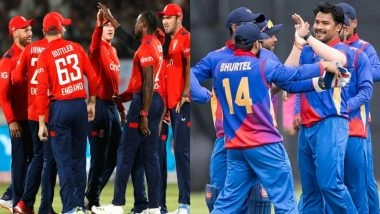England vs Nepal, T20 World Cup 2026 5th Match Live Score Update: वानखेड़े स्टेडियम में इंग्लैंड बनाम नेपाल के बीच खेला जा रहा हैं रोमांचक मुकाबला, यहां देखें मैच का लाइव स्कोर अपडेट