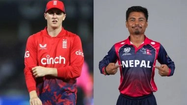 England vs Nepal, T20 World Cup 2026 5th Match Live Toss And Scorecard: वानखेड़े में इंग्लैंड के कप्तान हैरी ब्रूक ने जीता टॉस, पहले बल्लेबाजी करने का किया फैसला; यहां देखें दोनों टीमों की प्लेइंग इलेवन और लाइव स्कोरकार्ड
